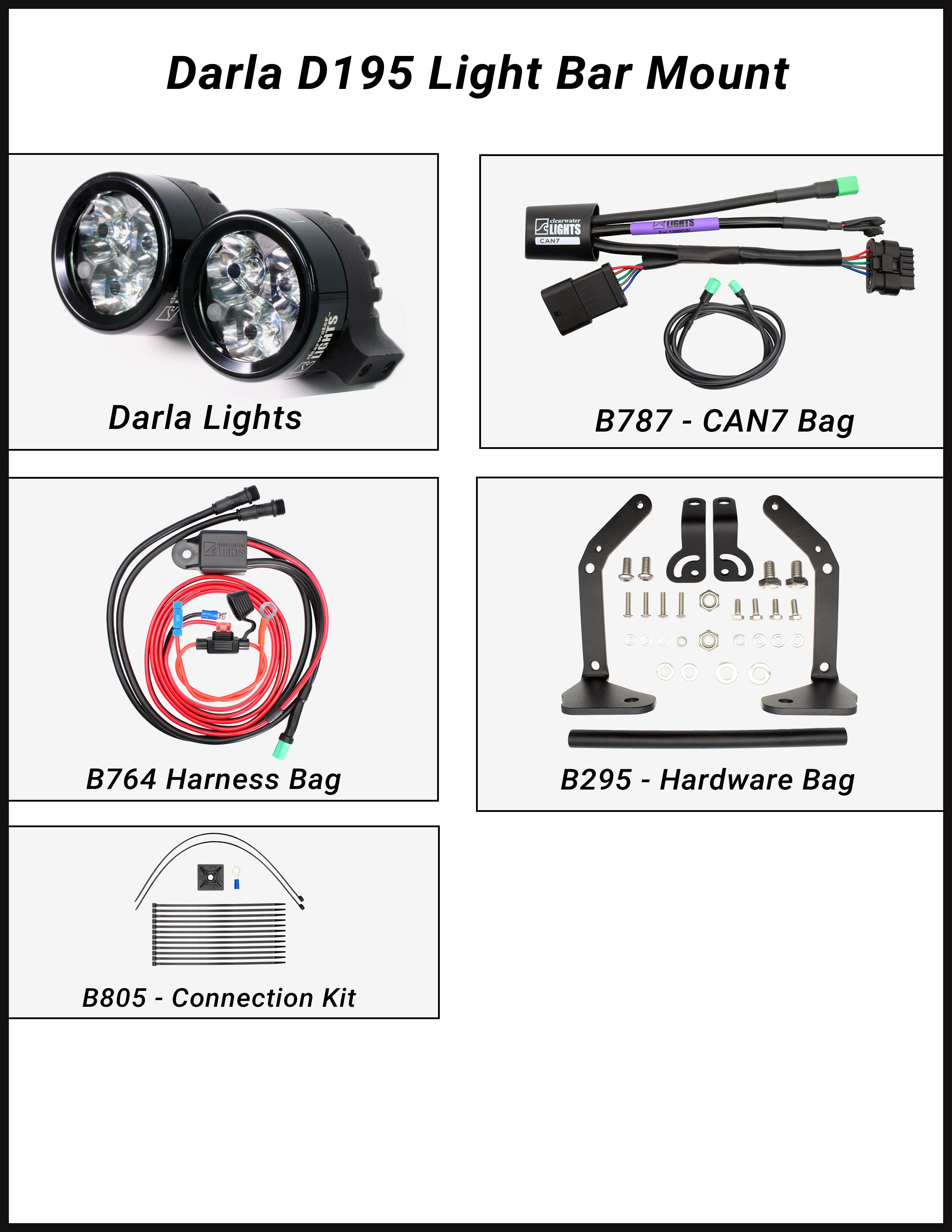 Darla (BMW R1300GS) LED Lights