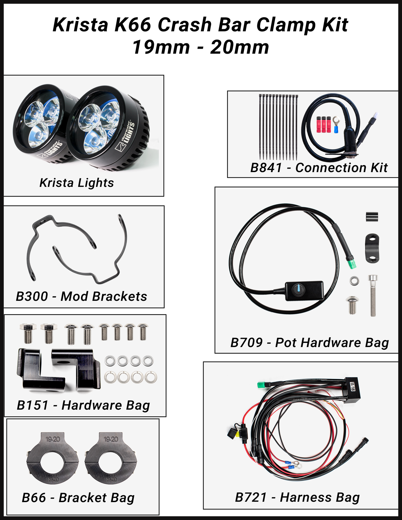 Krista Universal LED Light Kit