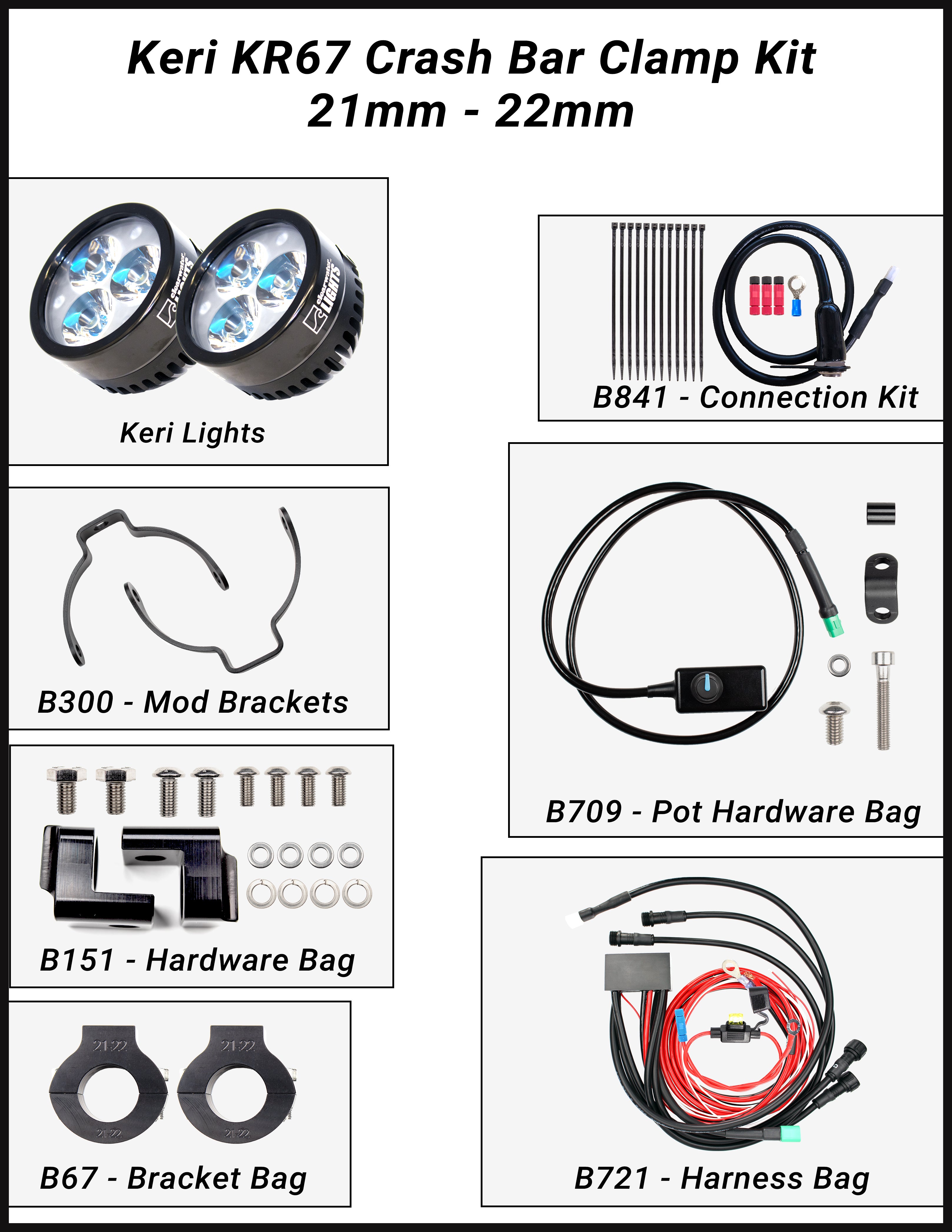 Keri (Yamaha FJR 2002-2015) LED Lights