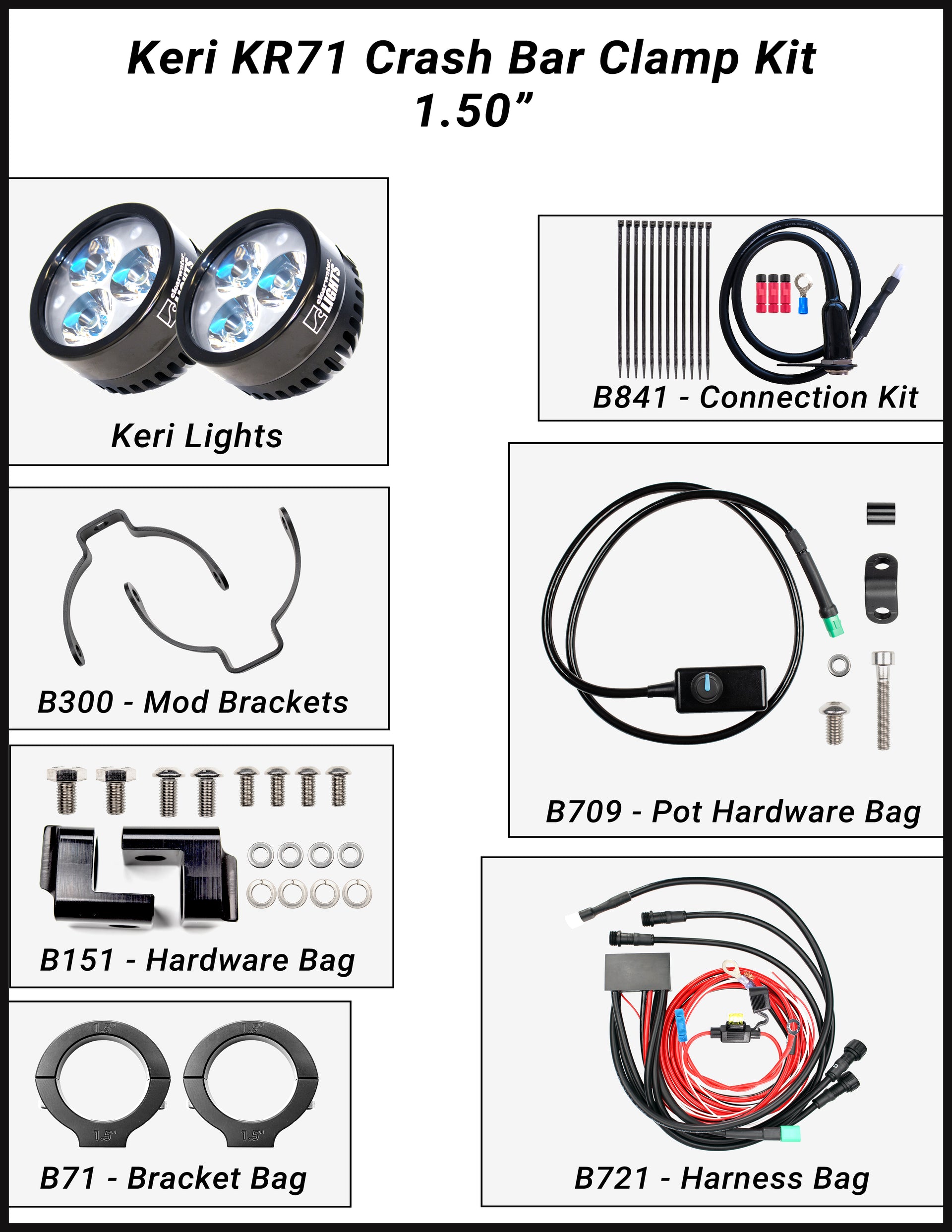 Keri (Harley Davidson) LED Lights