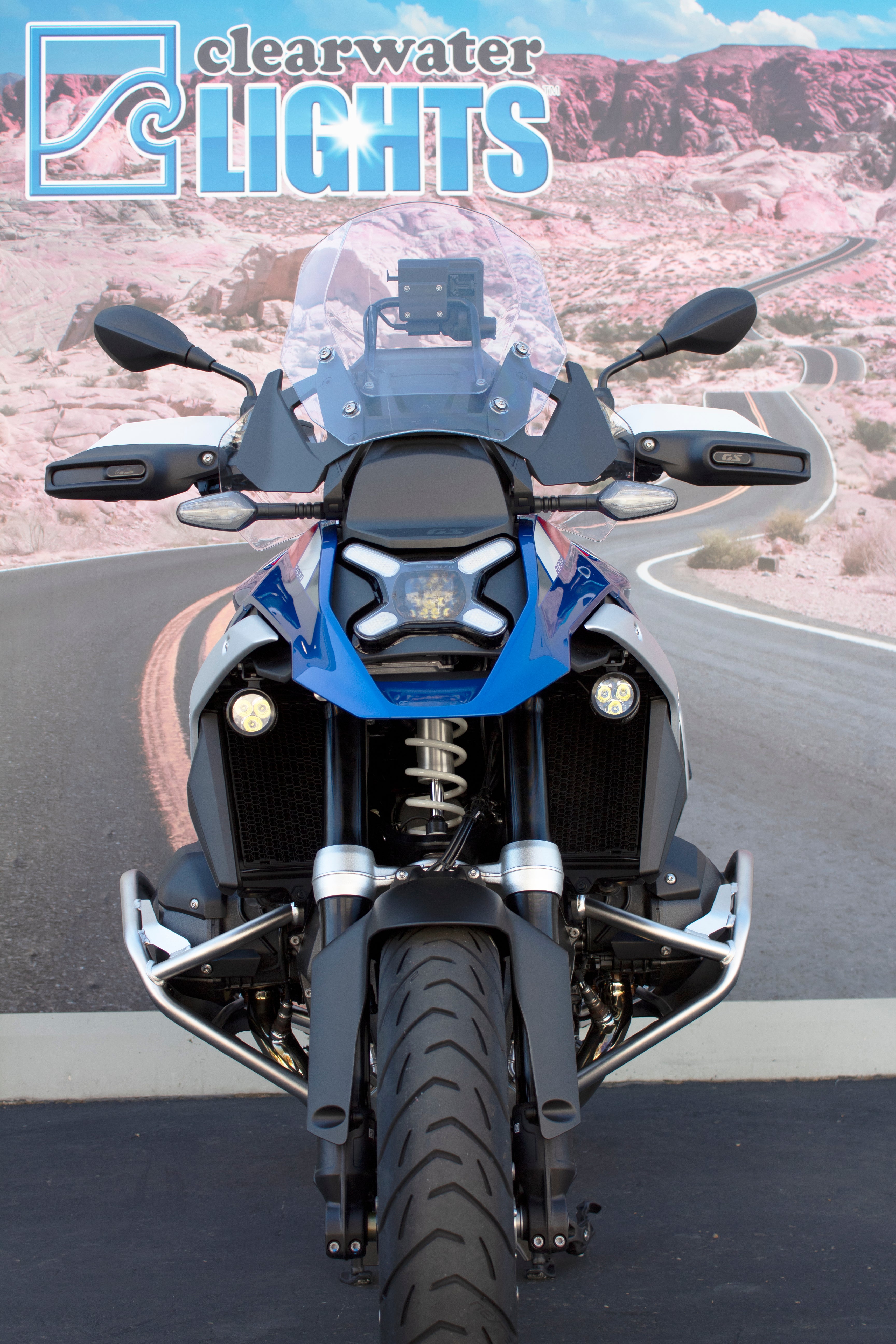  フォグライト　r1300gs新車外し Darla (BMW R1300GS) LED Lights