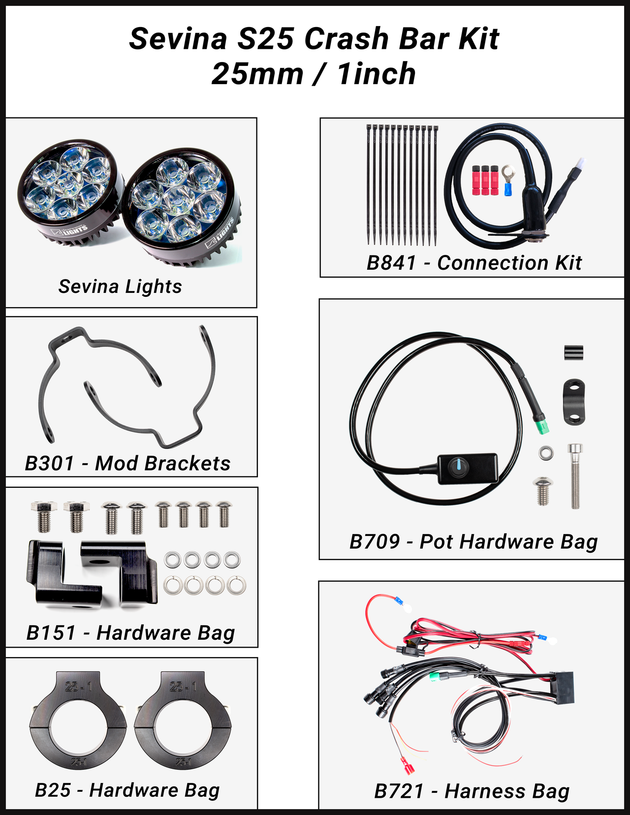 Sevina (Crash Bar Kits)