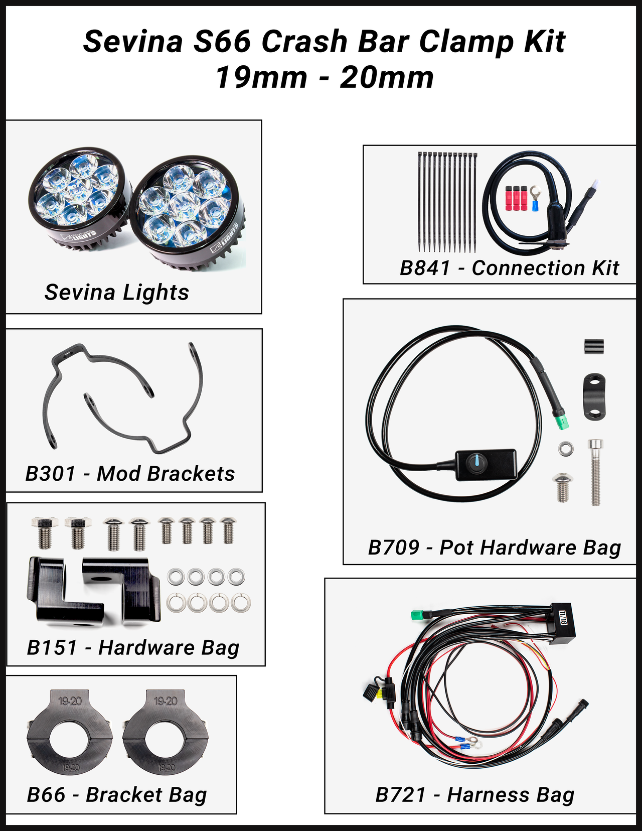 Sevina Universal LED Light Kit