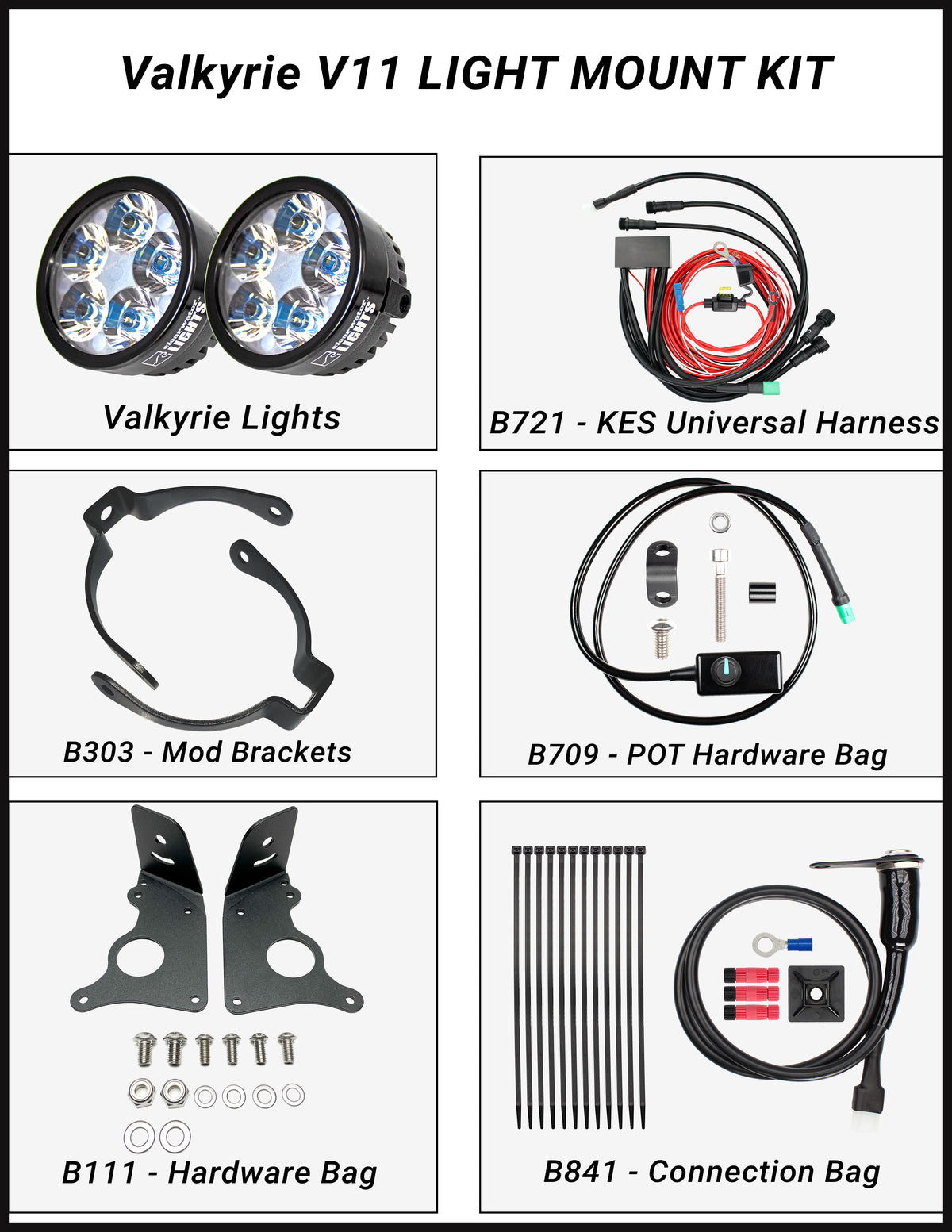 Valkyrie Rear Lights Valkyrie (R1100RT) (1996-2001) LED Lights