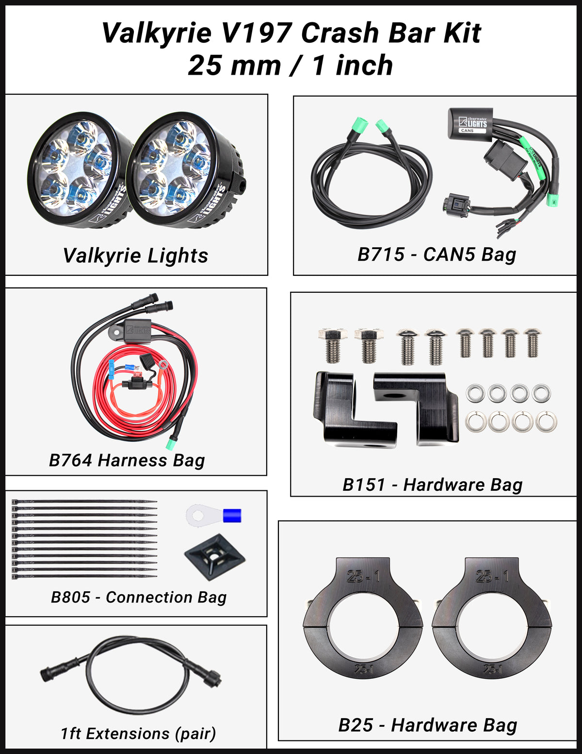 Valkyrie Rear Lights Valkyrie (F900GS) (2024+) LED Lights