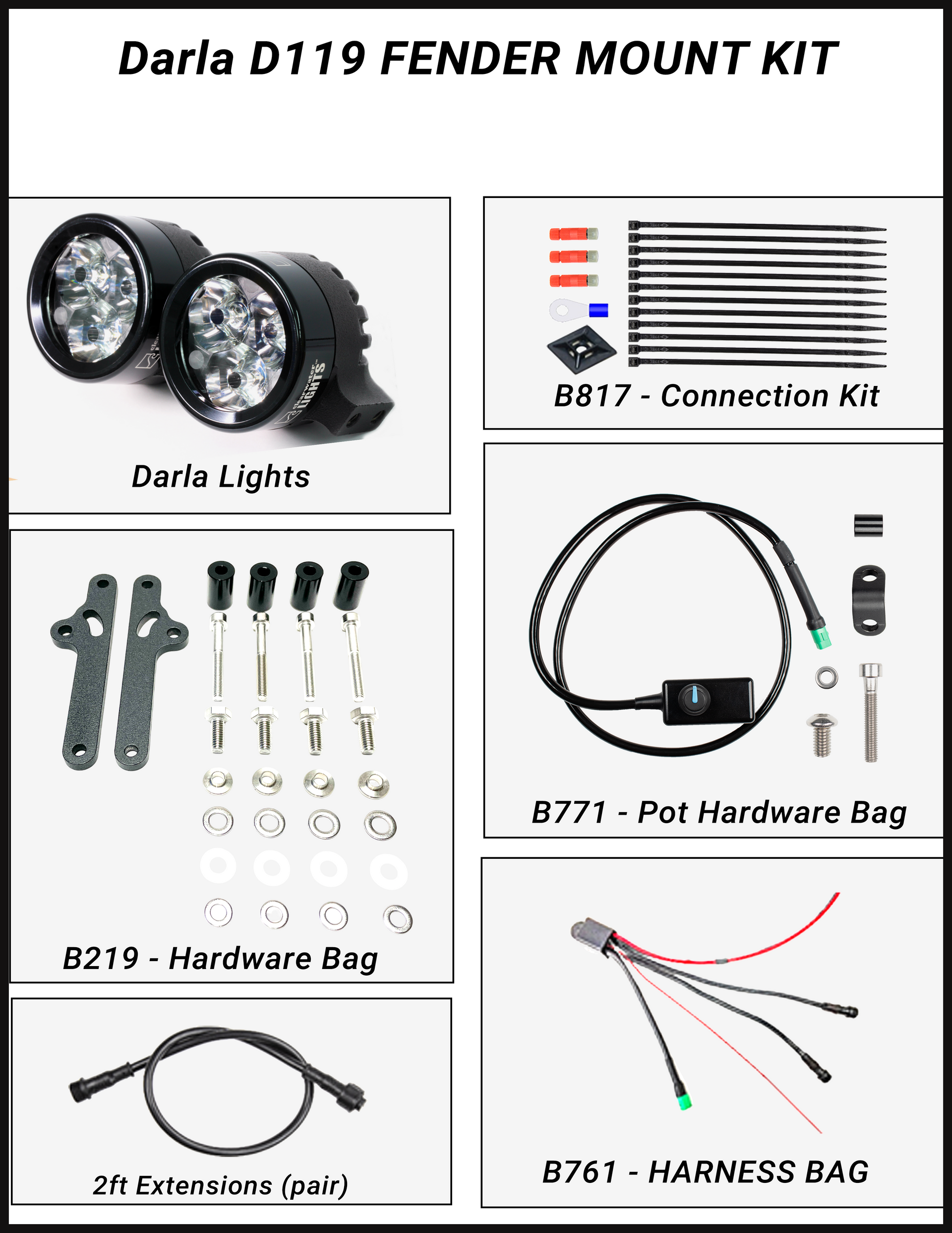 Motorcycle Accessories Flowing Waterproof Decorative LED for G310R