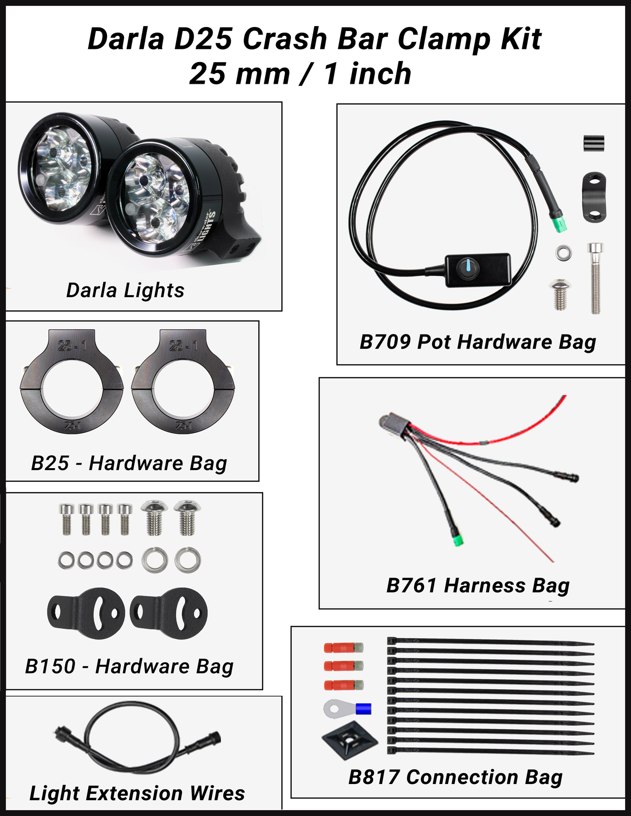 Darla Universal LED Light Kit