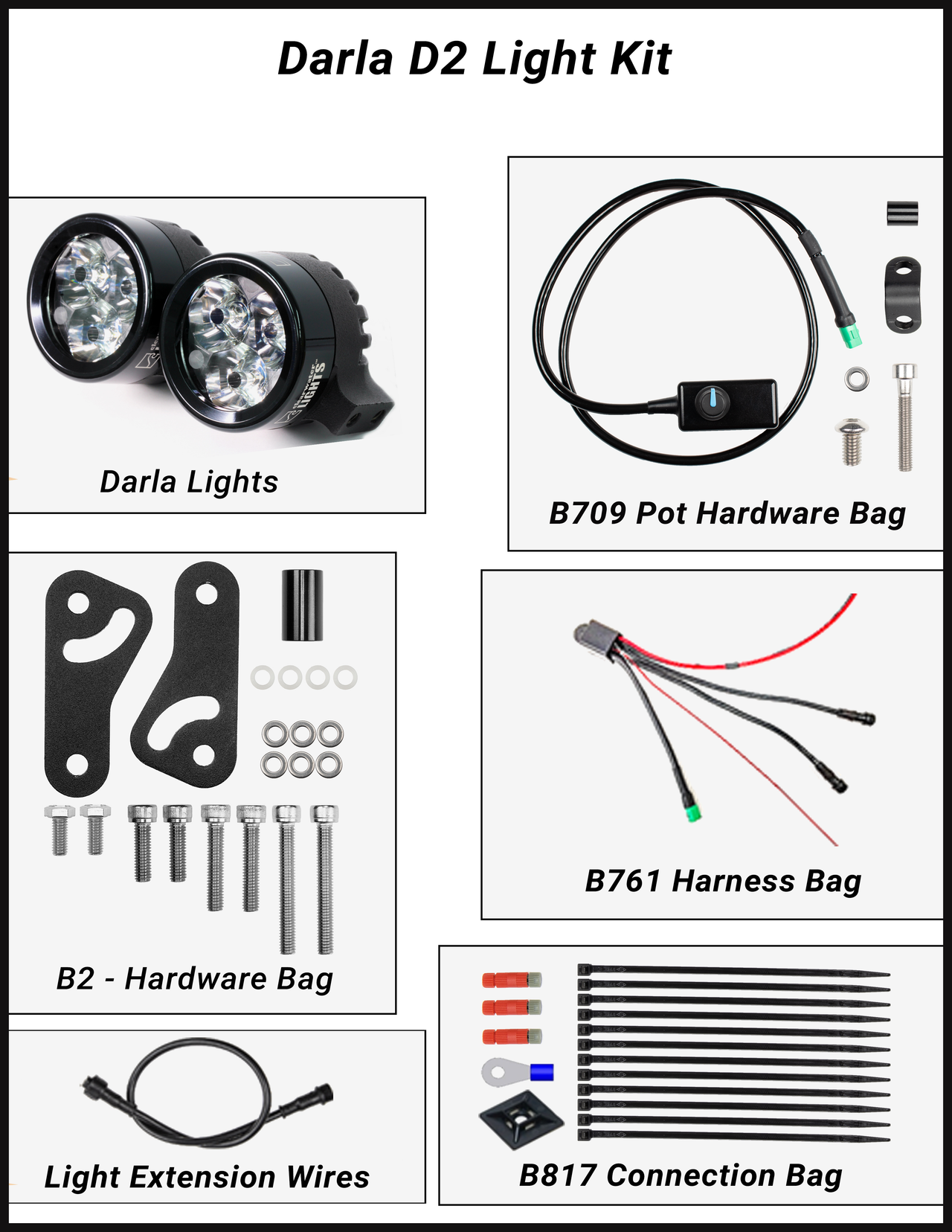 Darla Universal LED Light Kit