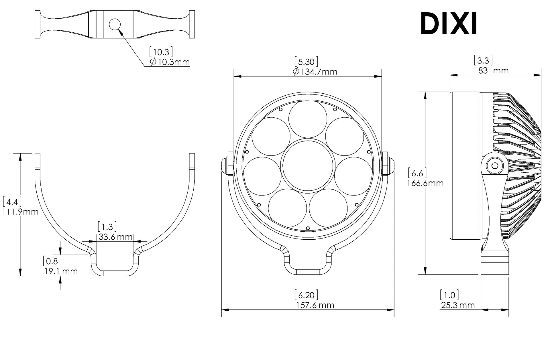 Dixi Universal LED Light Kit - Clearwater Lights