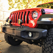 Jeep JL Aux Light Mount Bracket with Clearwater Sevina Lights