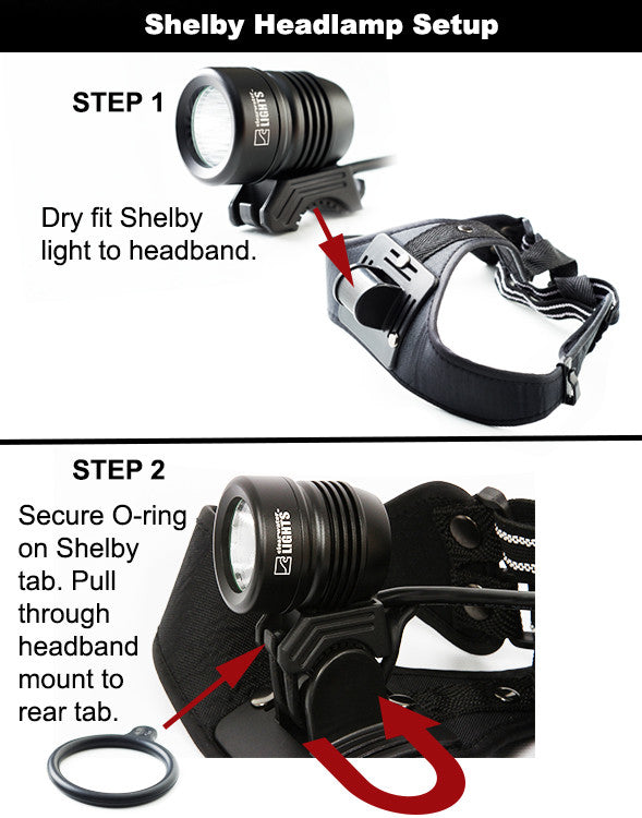 Shelby Headlamp/Bicycle Light - Clearwater Lights